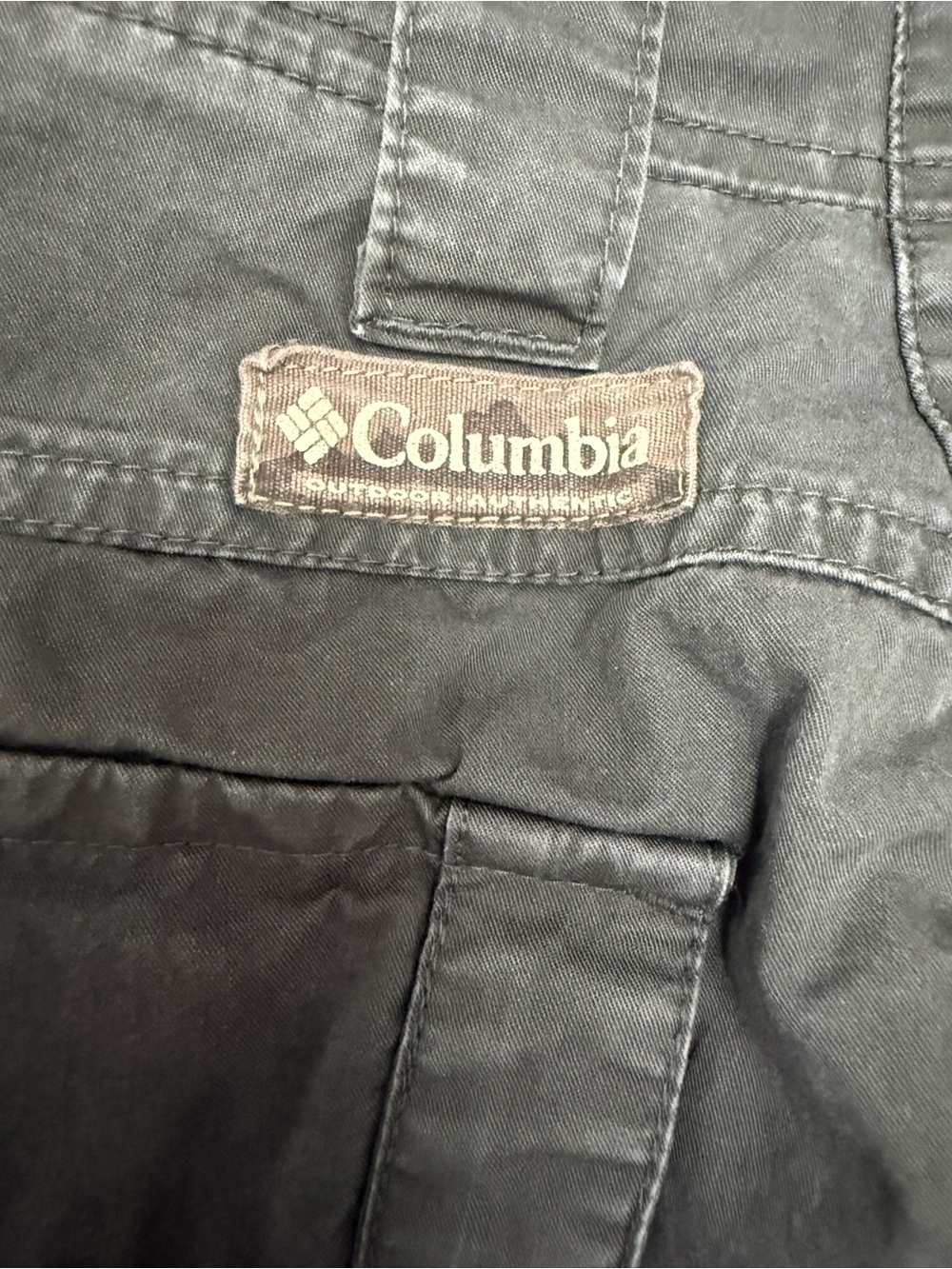 Columbia Men’s Cargo Shorts Size 42 Gray Multi Pocket Outdoor Hiking AM4474 - Picture 15 of 16